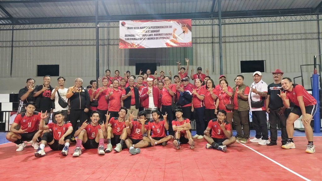 Wakili Ketua DPC PDI Perjuangan Tabanan, I Made Dirga Hadiri Grand Final dan Penutupan Banteng Tabanan Cup 2026